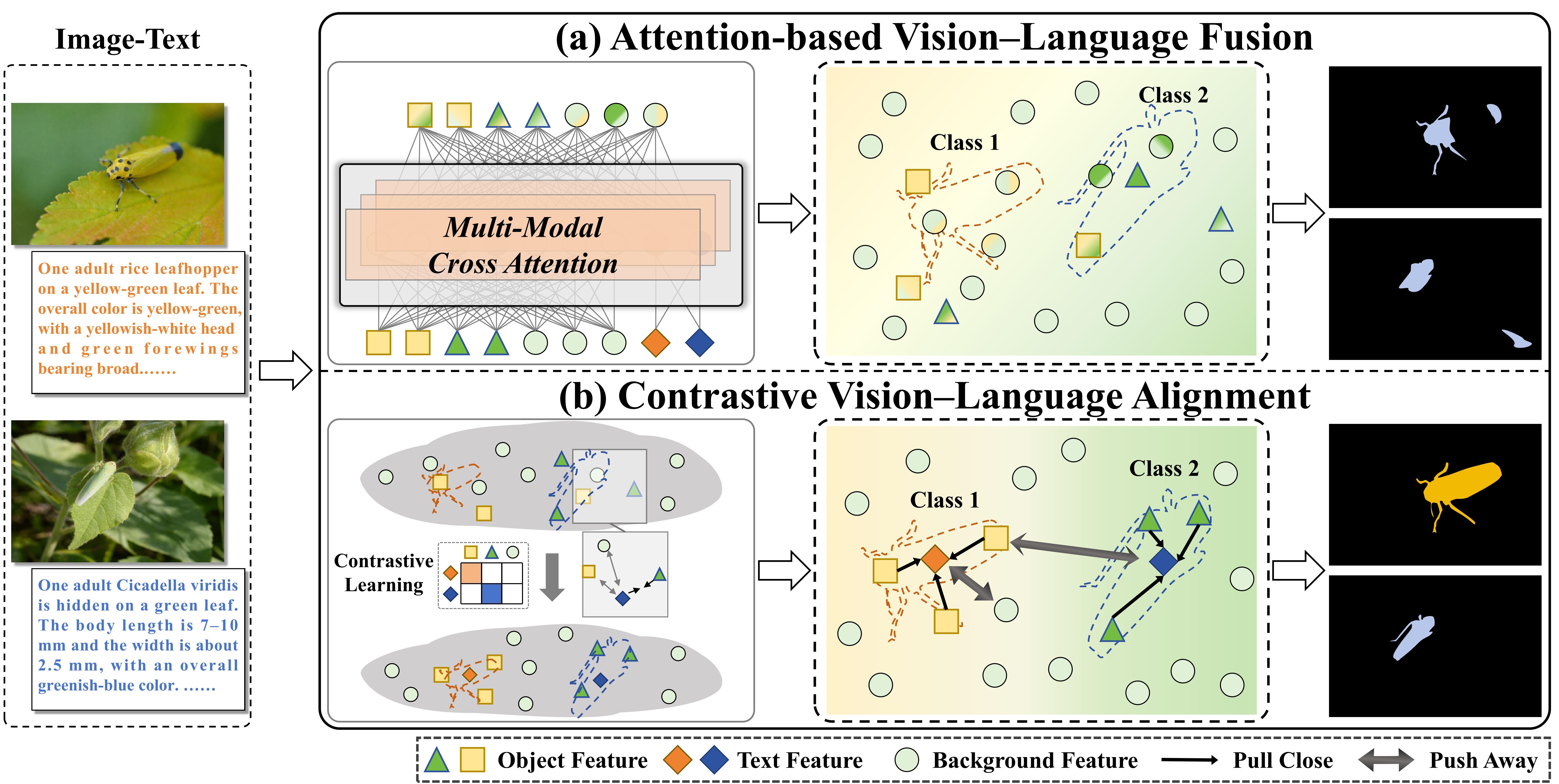Vision-language paradigms for camouflaged pests